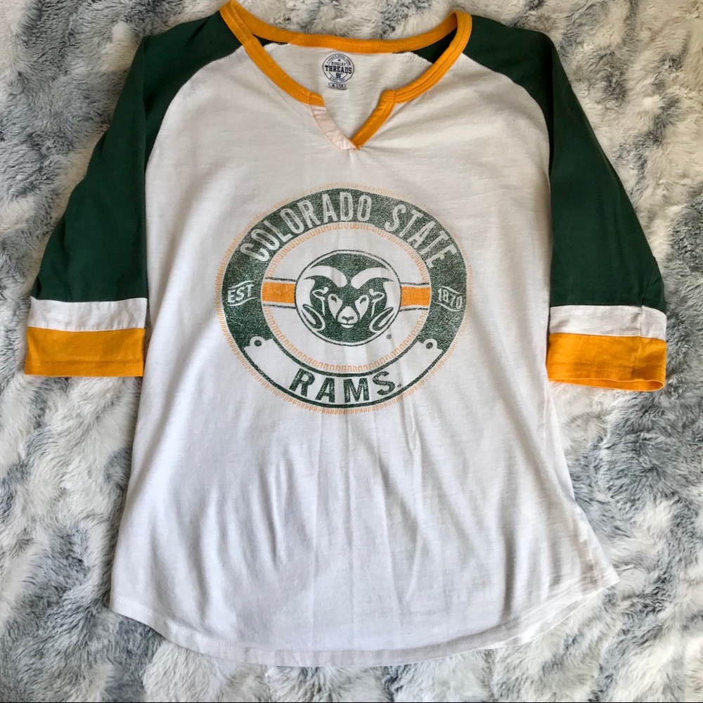 CSU 3/4 Sleeve Tee